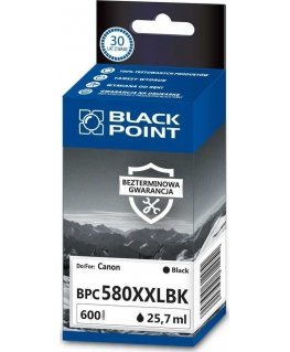 Black Point Juodas Point Tusz Juodas POINT BPBLC525XLY Zamiennik Brother LC525XLY