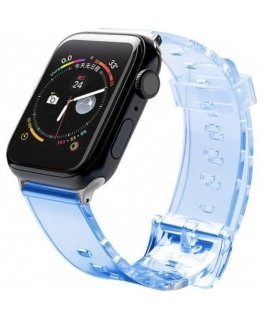 Fusion Light silicone band for Apple Watch 42mm | 44mm | 45mm bl