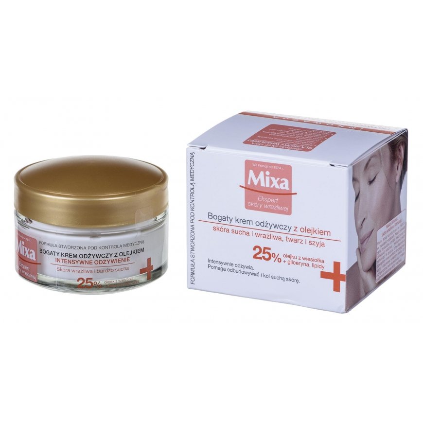 Mixa Nourishing cream with 25% oil