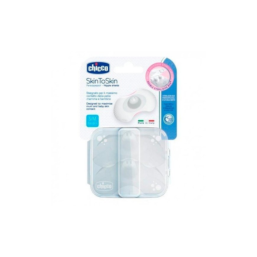 CHICCO Silicone nipples, size SM – 2
