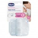 CHICCO Silicone nipples, size SM