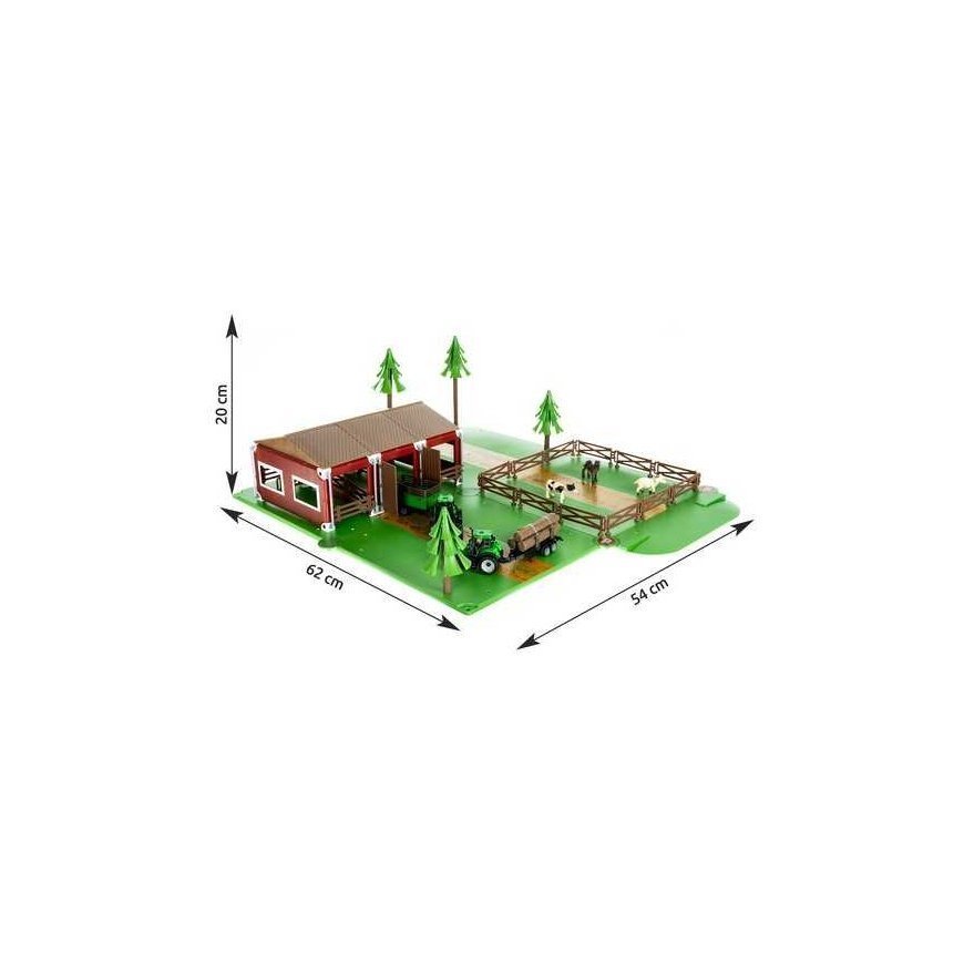 Kruzzel Farm with animals + 2 farm cars 22404 – 3