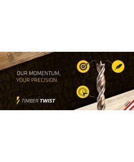 rotary drill for wood 11 mm, Timber Twist series, Alpen [0067101100100]