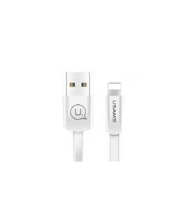 USAMS Kabel płaski U2 Lightning 1,2m biały|white SJ199IP02 iPhon