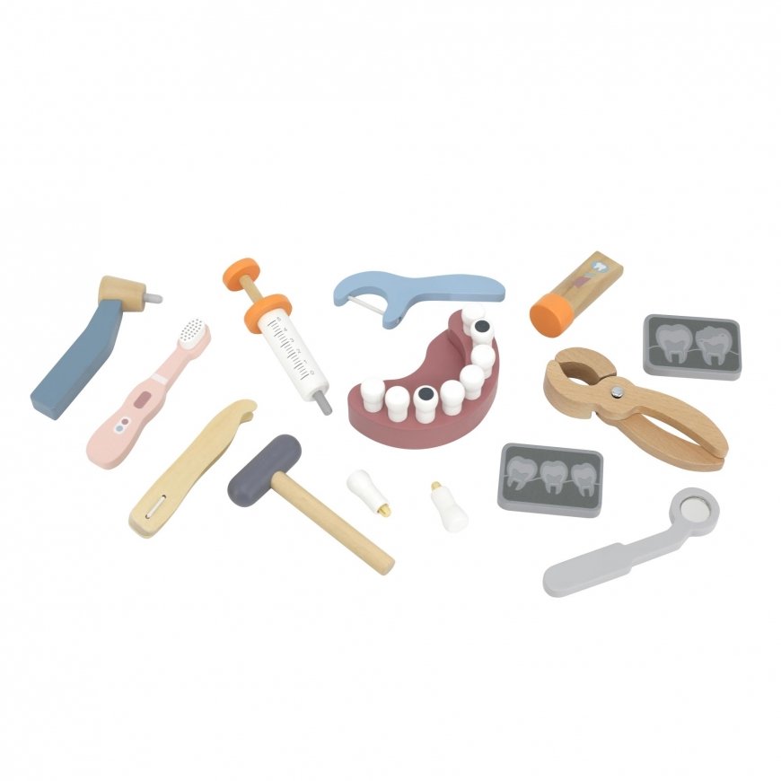 Viga Toys VIGA PolarB Drewniany Set Dentysty Bag – 2