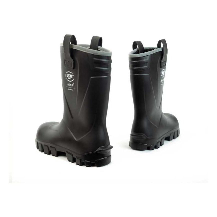 Boots BEKINA Riglitex fur Solid Grip S5, black 45 – 5
