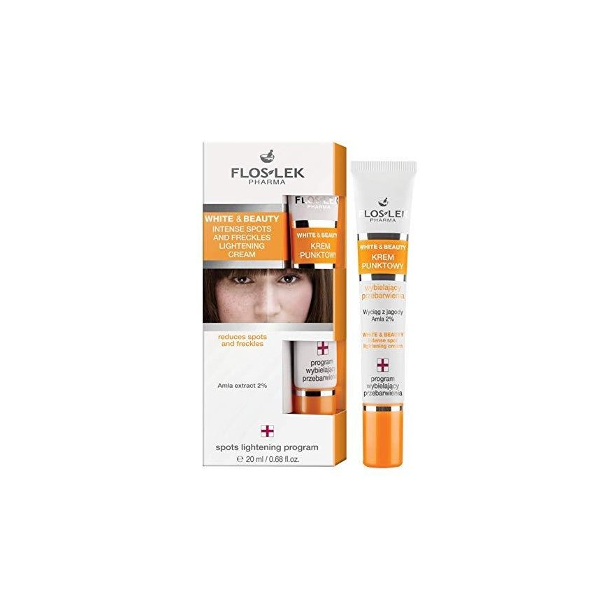 FLOSLEK Baltas and Beauty Spot kreminis balinamasis spalvos pakitimai 20 ml