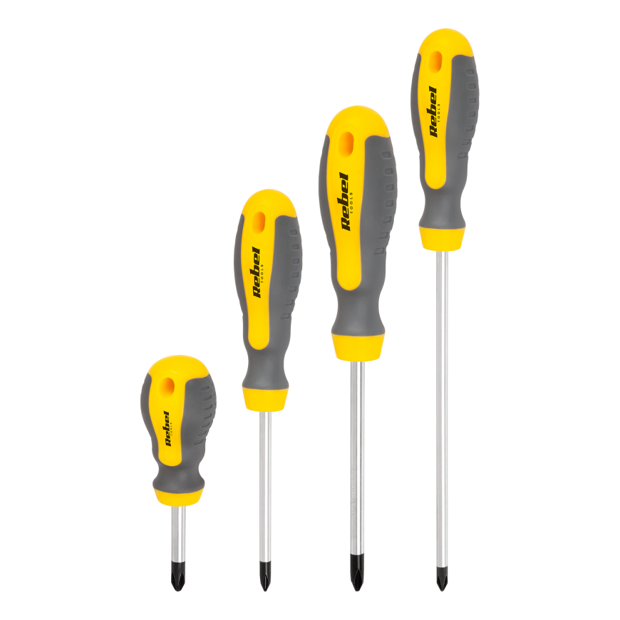 Set of screwdrivers REBEL - 8 pcs – 3