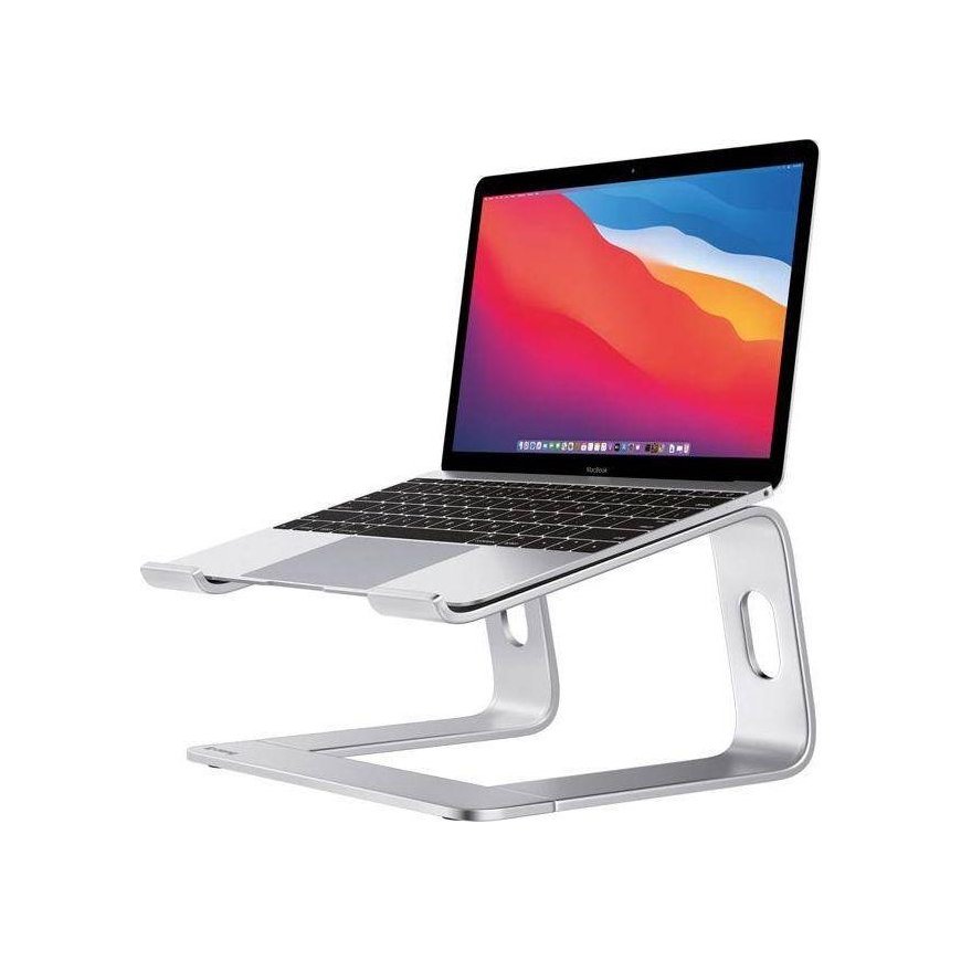 Crong CRG-ALUBN-SLV Laptop Support