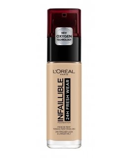 L´Oréal Paris Infaillible 24H Fresh Wear makiažo pagrindas 30 ml (125 Natural Rose)
