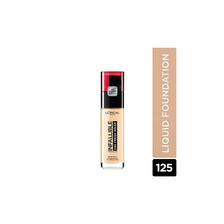 L´Oréal Paris Infaillible 24H Fresh Wear foundation 30 ml (125 Natural Rose) – 4