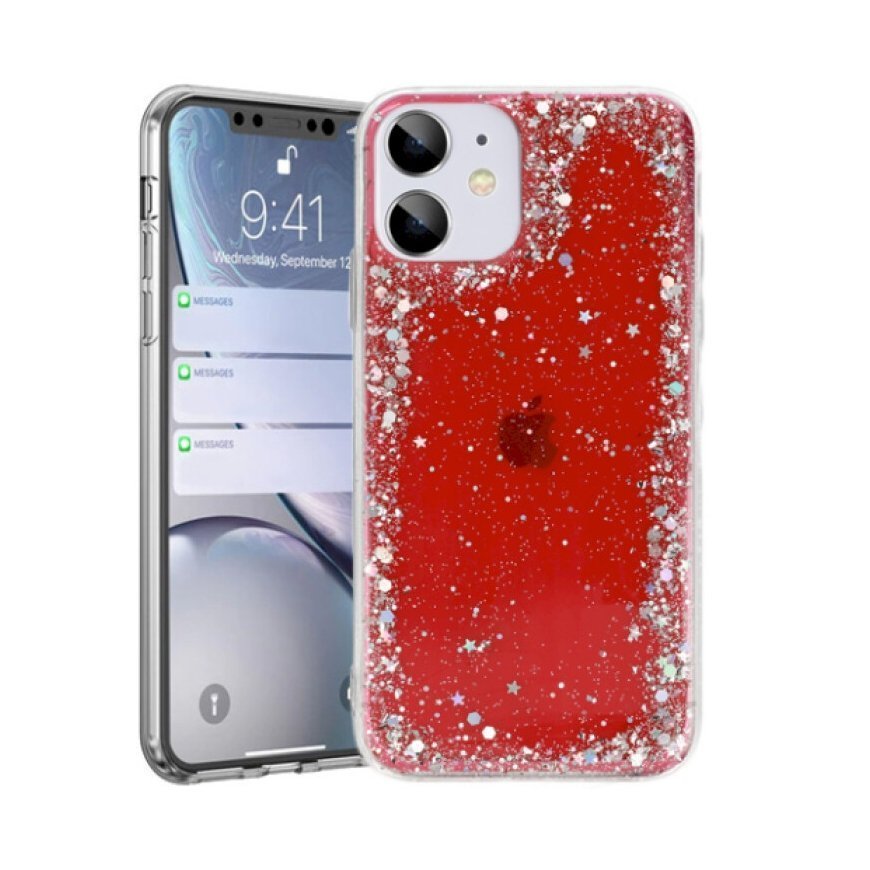 Fusion glue glitter back case silicone for Samsung A326 Galaxy A