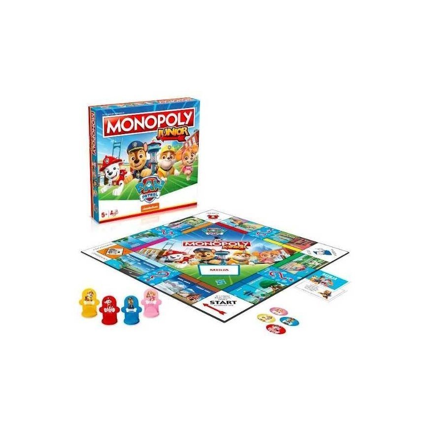 Winning Moves Gra monopoly junior psi patrol – 3