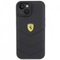 Ferrari Quilted Metal Logo Back Case Aizsargapvalks Priekš Apple iPhone 15 Ferrari Quilted Metal Logo Back Case Aizsargapvalks Priekš Apple iPhone 15