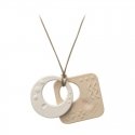 Mochi double pendant teether, 3 months+. Composition: 51% rice / Mochi Teething Jewelry Double Pendant Mochi double pendant teether, 3 months+. Composition: 51% rice / Mochi Teething Jewelry Double Pendant