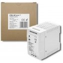 Qoltec 50914 DIN Rail Power Supply | 90W | 12V | 7.5A | White | Slim
