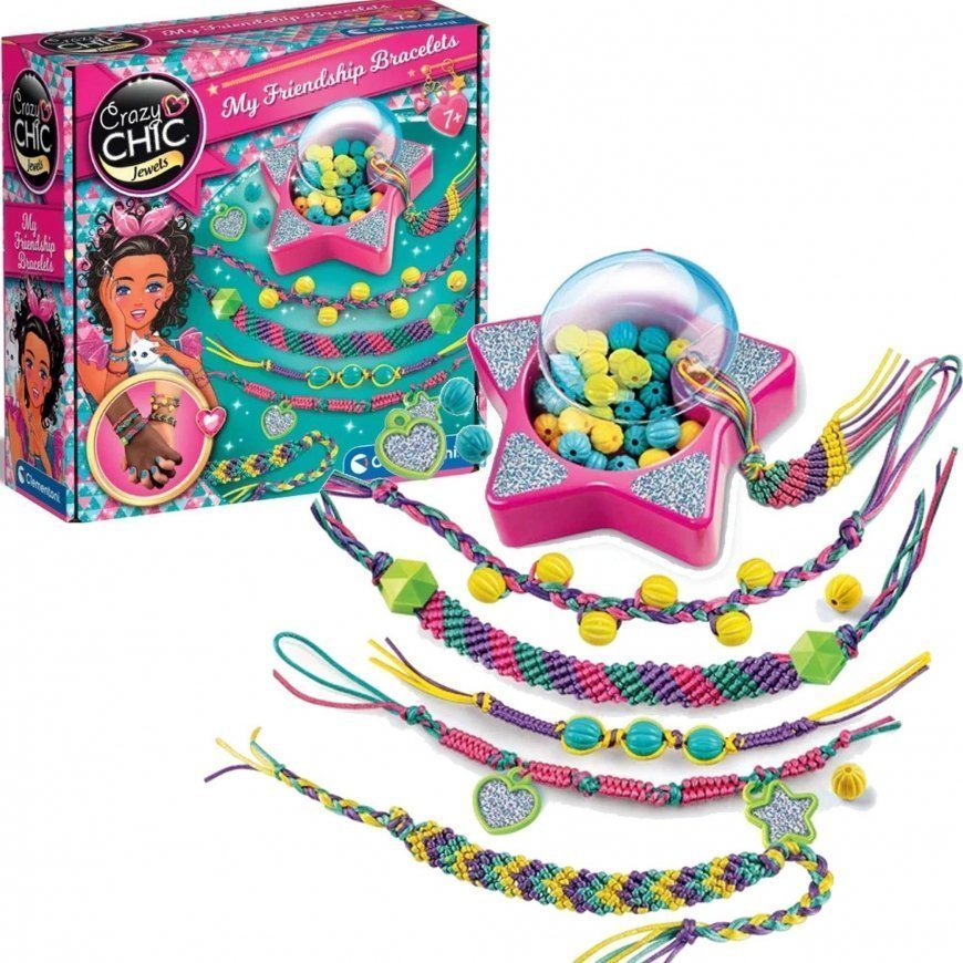 Clementoni Set Creative Crazy Chic Friendship Bracelets – 3