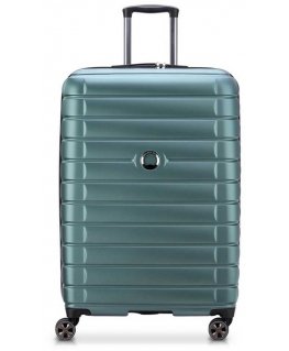 DELSEY suitcase SHADOW 5.0 75CM 4 DOUBLE WHEELS Expandable stroller Green