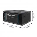 QOLTEC 54461 RACK cabinet 19 inch 4U 600x280mm