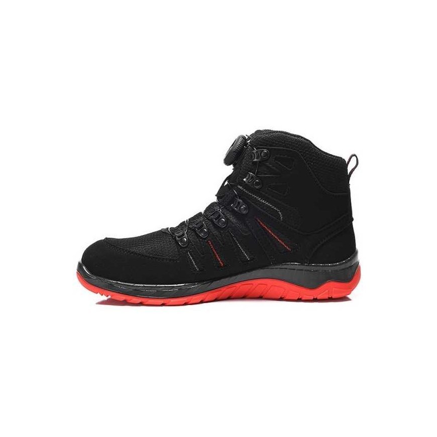 Shoes ELTEN Maddox Boa Mid ESD S3 SRC, black/red 43 – 3