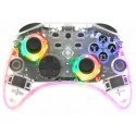 Belaidis permatomas DELTACO GAMING Nintendo Switch valdymo pultelis, RGB / 4222135 Belaidis permatomas DELTACO GAMING Nintendo Switch valdymo pultelis, RGB / 4222135