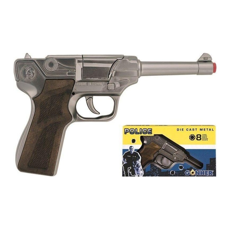 Pulis Police pistol GONHER 124/0 metal – 2