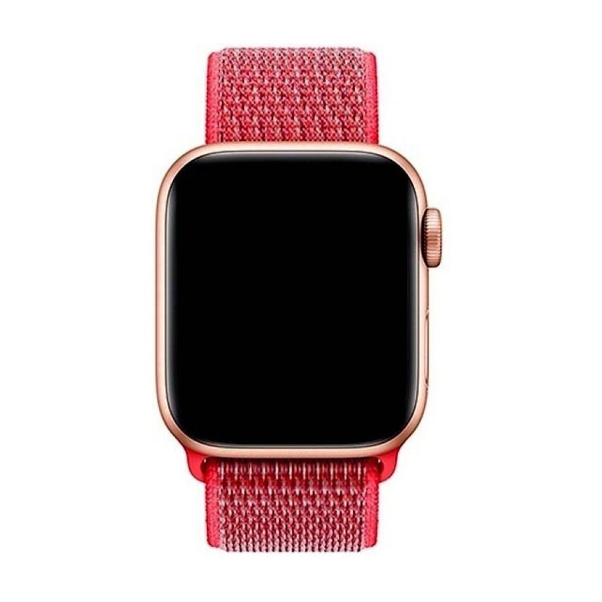 Apple Watch 4 strap, Red color, 44mm – 2