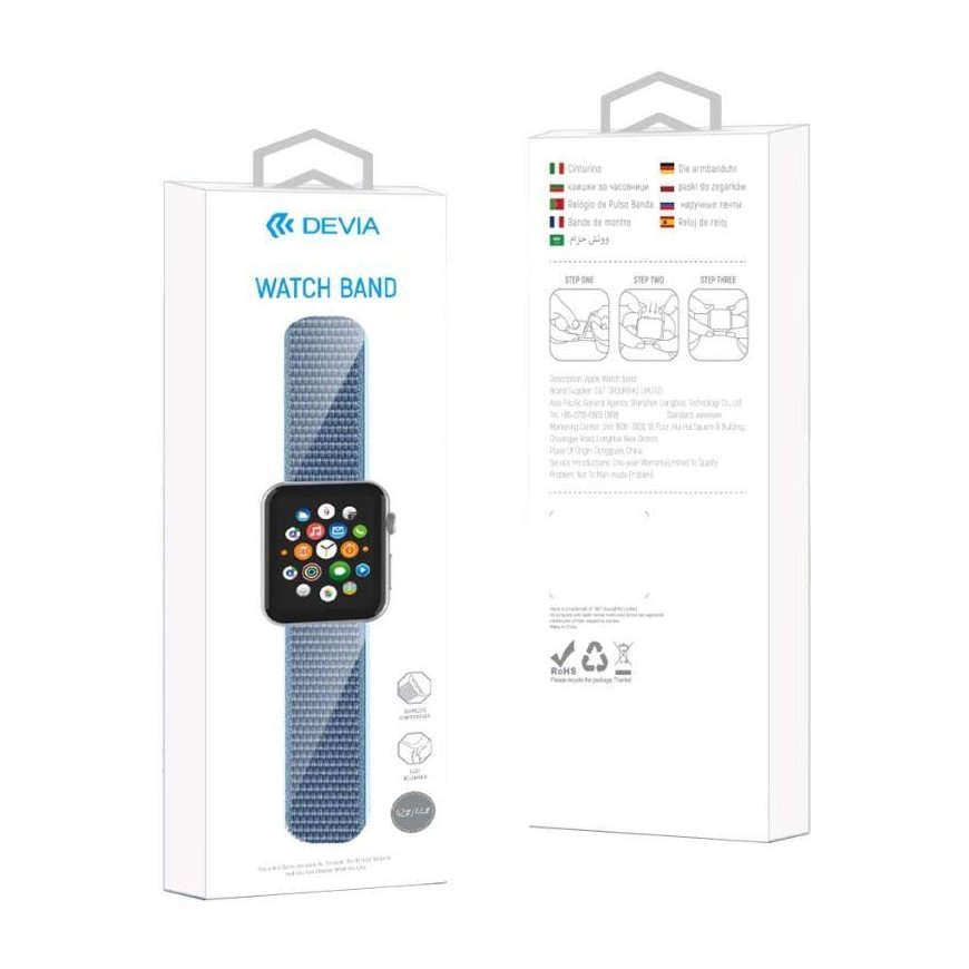 Apple Watch 4 strap, Red color, 44mm – 3