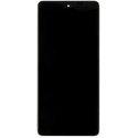 Case LCD Screen + Touch Unit + Front Cover for Xiaomi Redmi Note 12 Pro 5G Black (Service Package)