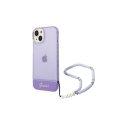 Guess GUHCP14XHGCOHU iPhone 14 Pro Max 6.7" purple/purple hard case Translucent Pearl Strap Guess GUHCP14XHGCOHU iPhone 14 Pro Max 6.7" purple/purple hard case Translucent Pearl Strap