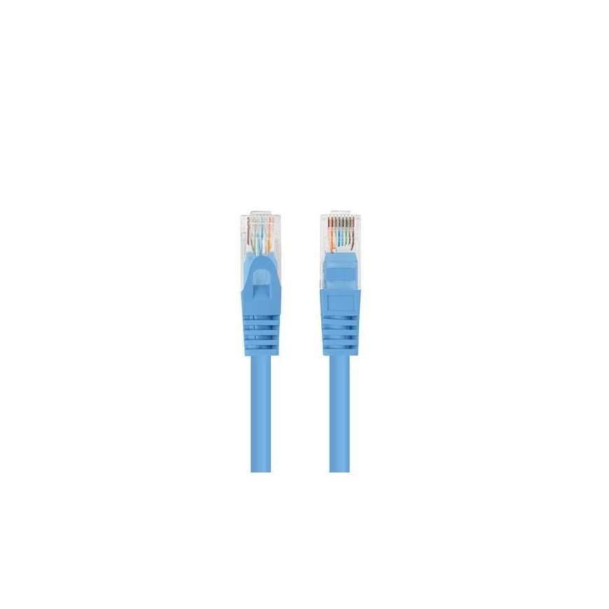 PATCHCORD KAT.6 UTP 2M MĖLYNA FLUKE PASSED LANBERG 10-PACK – 2