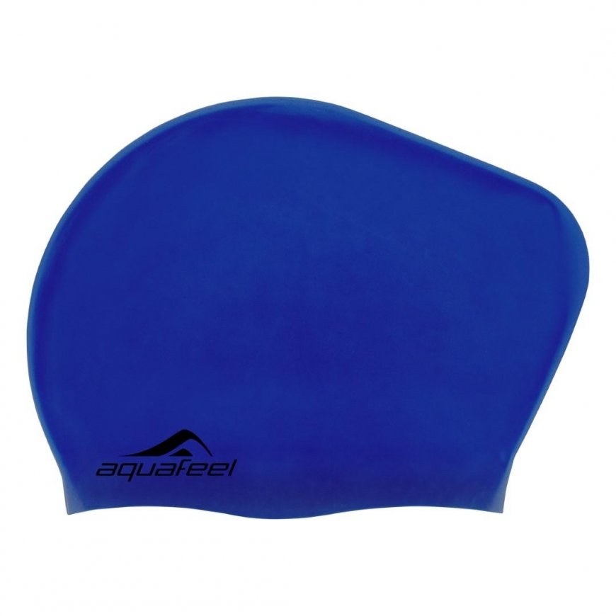 Kepuraitė plauk. mot. silikon. AQUAFEEL 30404 50 mėlynas/navy