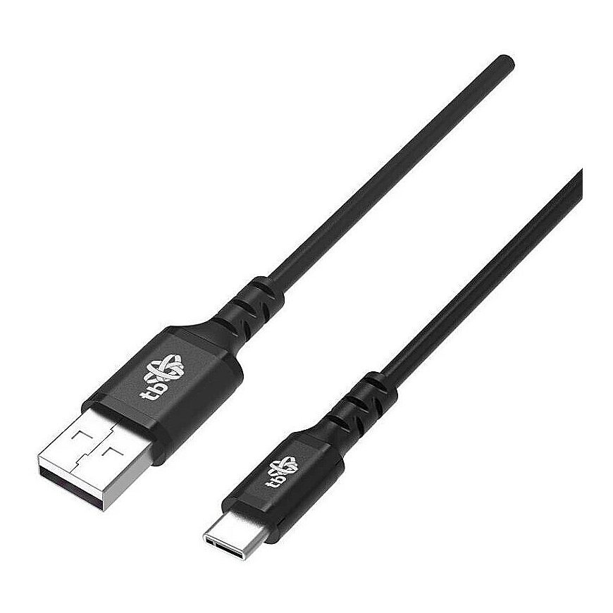 Cable USB-USB C 2m silicone black Quick Charge – 2