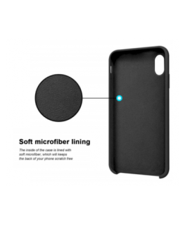 Fusion Elegance Fibre Protect Silicone Case For Apple iPhone 12