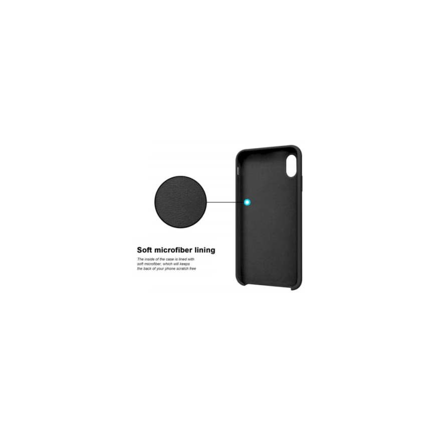 Fusion Elegance Fibre Protect Silicone Case For Apple iPhone 12