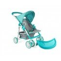 Milly Mally Kate doll stroller, mint color Milly Mally Kate doll stroller, mint color