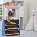 Viga Toys VIGA teatras ir maisto parduotuvė 2in1 Viga Toys VIGA teatras ir maisto parduotuvė 2in1