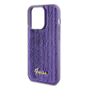 Case Guess Sequin Script Logo Case iPhone 14 Pro Max Purple Case Guess Sequin Script Logo Case iPhone 14 Pro Max Purple