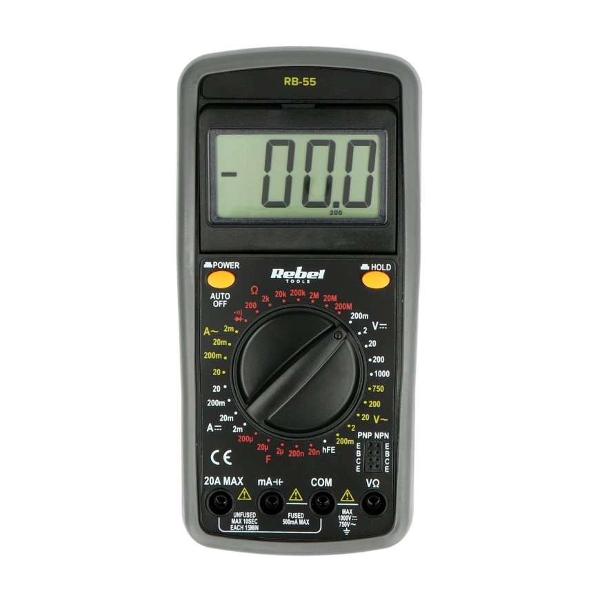 Rebel RB-55 Universal Multimeter – 4