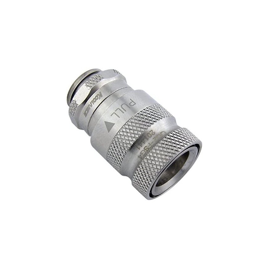 Koolance QD2 No-Spill quick release straight female, G1/4 col.