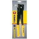 Topex Kniedė aliuminio kniedėms 2,4 / 3,2 / 4,0 / 4,8 mm, dviejų padėčių Topex Kniedė aliuminio kniedėms 2,4 / 3,2 / 4,0 / 4,8 mm, dviejų padėčių