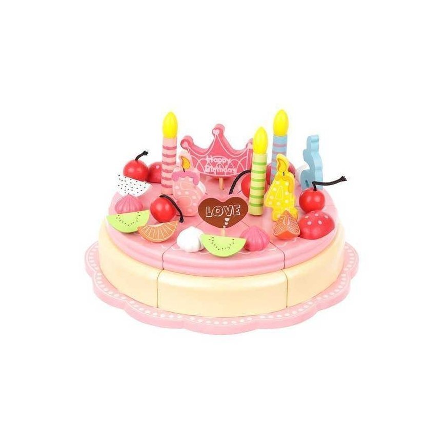 Iso Trade Wooden birthday cake – 2