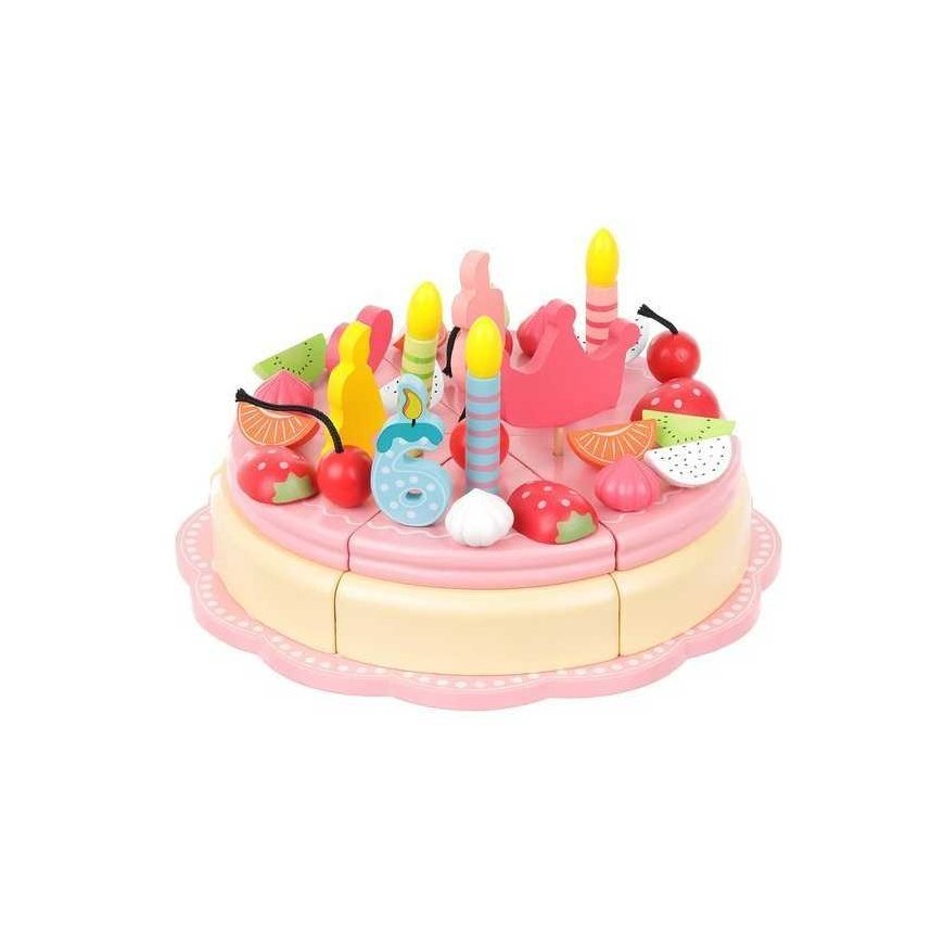 Iso Trade Wooden birthday cake – 3