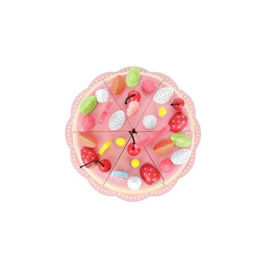 Iso Trade Wooden birthday cake – 4