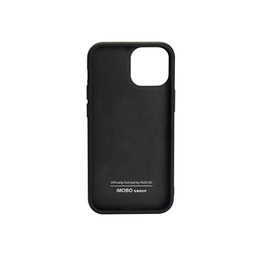 Dėklas Audi Carbon Fiber iPhone 14 Pro 6.1" juoda|juodas hardcase AU-TPUPCIP14P-R8|D2-BK – 2