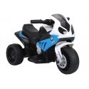 Lean Cars Motor na akumulator BMW S1000RR Trójkołowy Blue Lean Cars Motor na akumulator BMW S1000RR Trójkołowy Blue