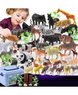 WOOPIE Animal figurines XXL set 58 pcs.
