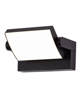 17W LED surface outdoor lamp, black, 3000K