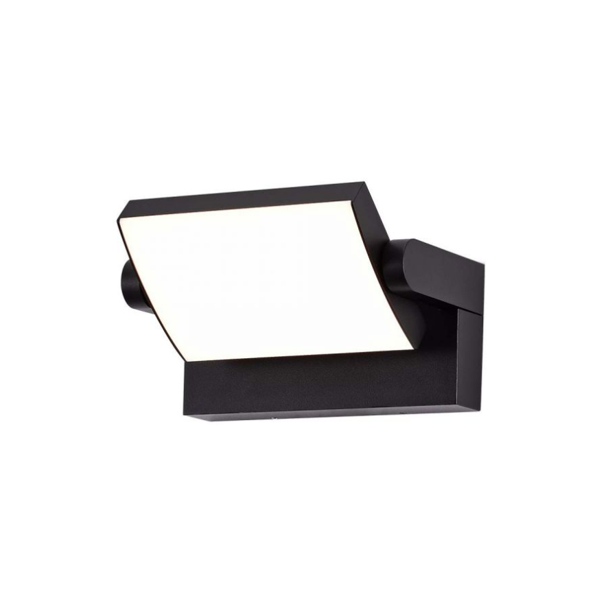 17W LED surface outdoor lamp, black, 3000K