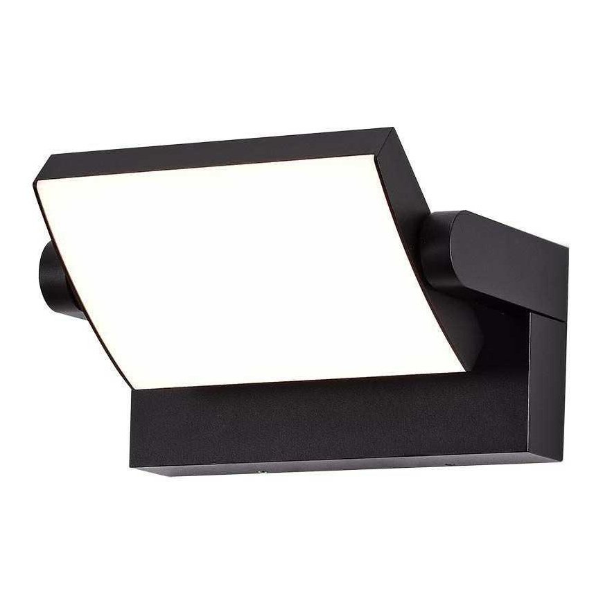 17W LED paviršinis lauko šviestuvas, juodas, 3000K – 3